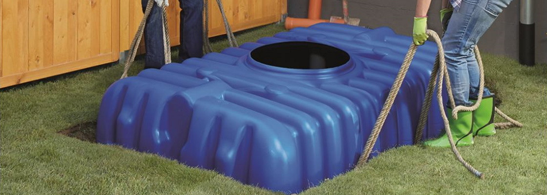 Cuves à enterrer pour eau de pluie