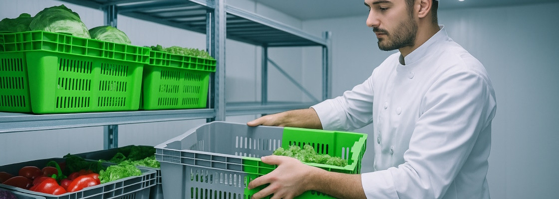 Bacs et caisses alimentaires