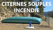 CITERNES SOUPLES RÉSERVE INCENDIE