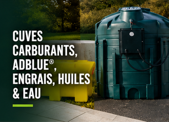 Toutes les cuves de stockage !
