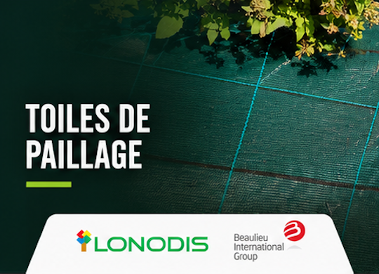 Toiles de paillage pour jardin et espaces verts